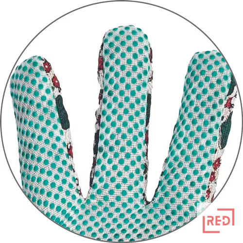 AVOCET textil kesztyű pöttyökkel/Honey