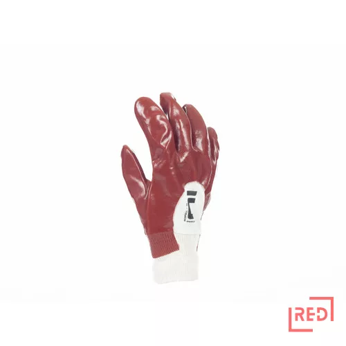 REDPOLL kesztyű PVC 27 cm kötött mandzse