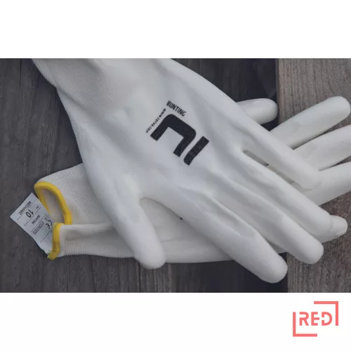BUNTING nylon PU mártott kesztyű