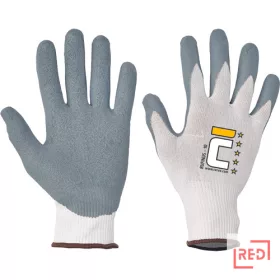 RUFINUS kesztyű, kötött nylon, nitril