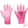 PRETTY PINK kesztyű nylon  PU