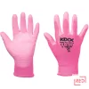 PRETTY PINK kesztyű nylon  PU