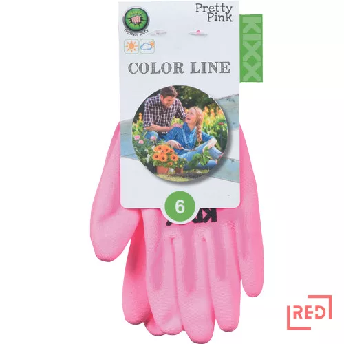 PRETTY PINK kesztyű nylon  PU