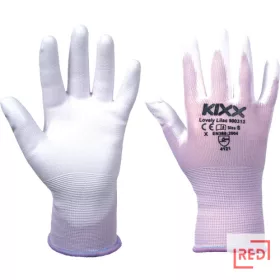 LOVELY LILAC kesztyű nylon  PU