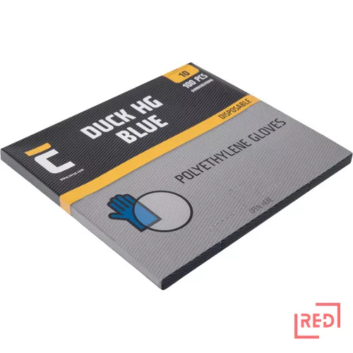 DUCK BLUE kesztyű PE kék 100db HG