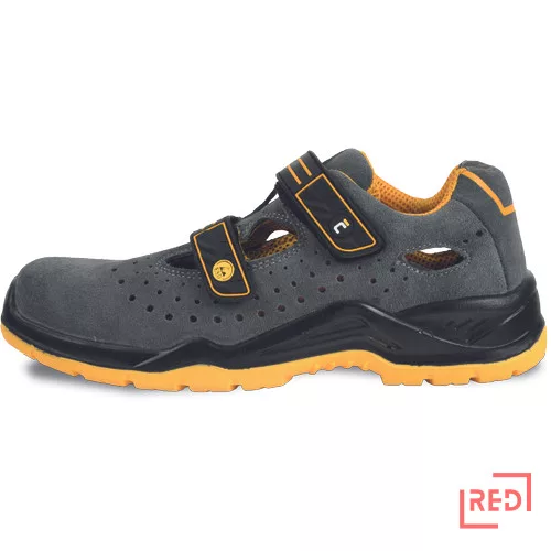 YUWILL MF ESD S1P SRC szandál szürke 44