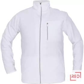 KARELA polár kardigán fehér 2XL