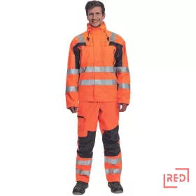 TICINO kabát HV narancs/feteke 3XL