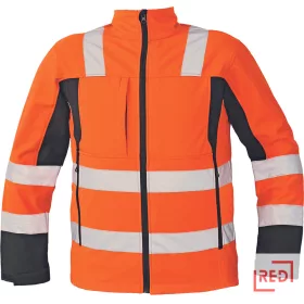 MALTON softshell kabát HV narancs XXXL