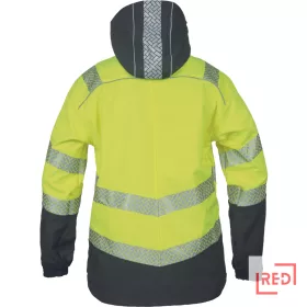 KNOXFIELD PROFI HV kabát sárga 3XL