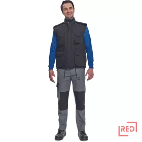 DAVIDA mellény fekete 4XL