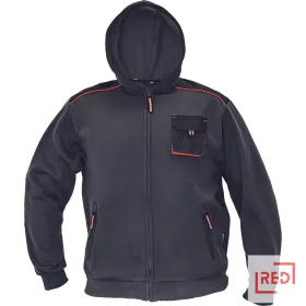 EMERTON kapucnis pulóver fekete 2XL