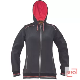 KNOXFIELD LADY kapuc.pulóver ant/pir XXL