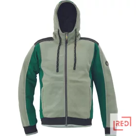 DAYBORO kapucnis kardigán sz.-zöld 4XL