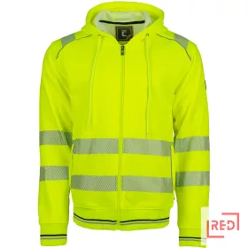 SHELDON HV kapucnis kardigán sárga 4XL