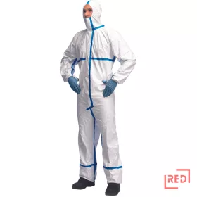 Tyvek 600 Plus overall fehér XL
