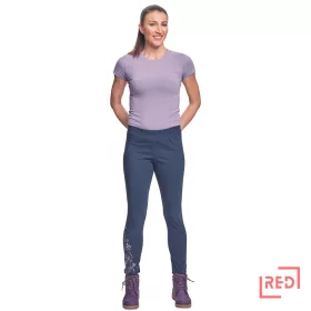 YOWIE NEW LEGGINS navy/világos lila XS