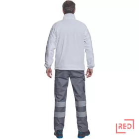 BHADRA fleece pulóver fehér XXL