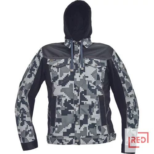 NEURUM CAMOU kapucnis dzseki