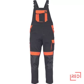 MAX VIVO mellesnadrág fekete/narancs 62