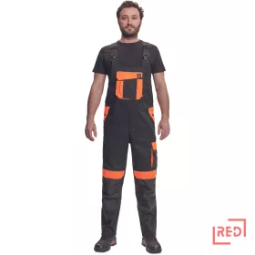 MAX VIVO mellesnadrág fekete/narancs 62