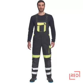 MAX VIVO RFLX mellésnadrág fek./sárga 52