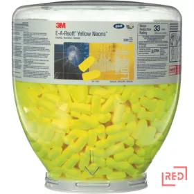 3M E-A-Rsoft Yellow Neon PD-01-002 500pr