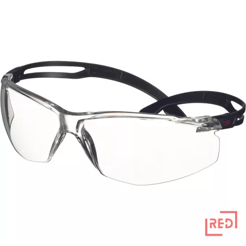 3M SecureFit 500 SF501AF-BLK víztiszta