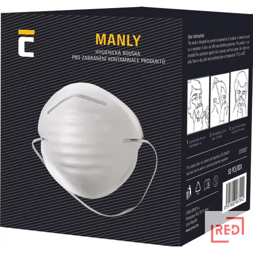MANLY egyszerhasználatos részecskeszűrő
