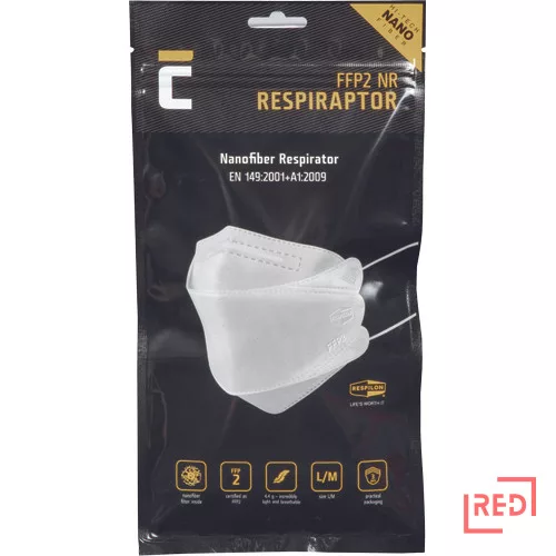 RespiRaptor FFP2 3db pormaszk