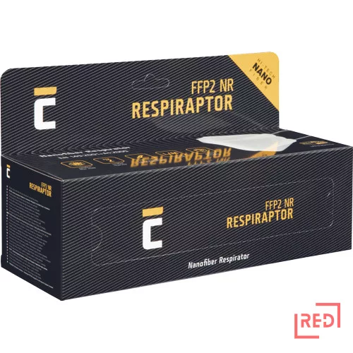 RespiRaptor FFP2 25db pormaszk