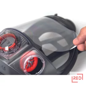 JSP Force10 Peel Off Visor Cover PK10