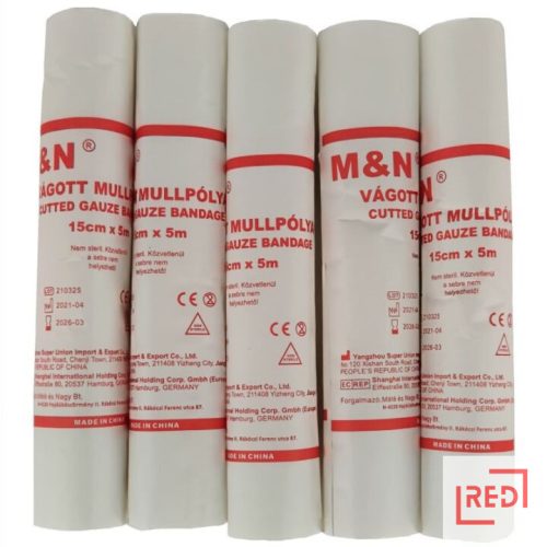 Vágott mullpólya 15cm x 5m