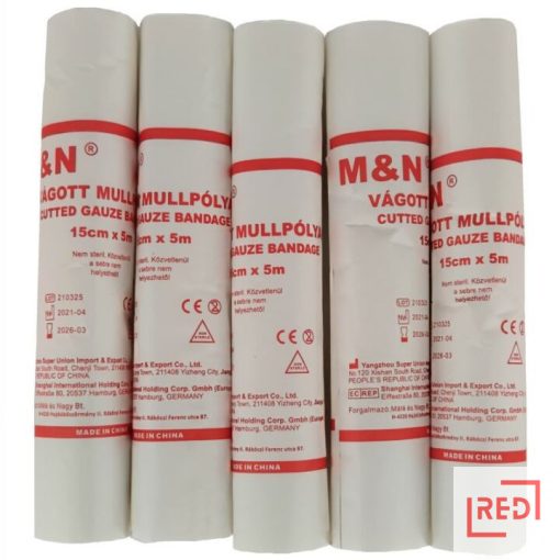 Vágott mullpólya 15cm x 5m