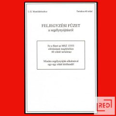 Mentőláda Feljegyzési füzet 60 oldal