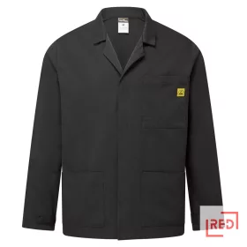ESD antisztatikus labor kabát Portwest AS18BKR4XL REDMARKET