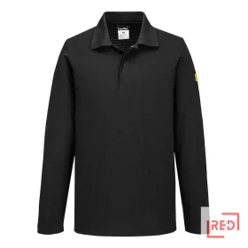 Antisztatikus hoszzú ujjú ESD póló L/S 4XL BKR Portwest