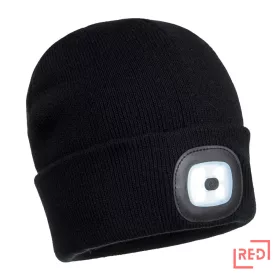 Beanie USB újratölthető LED-es fejlámpa  BKR Portwest