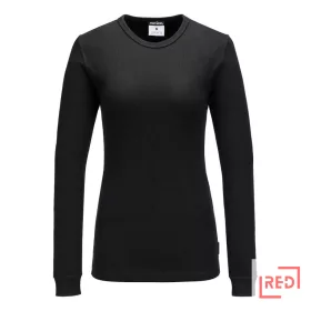Női hosszú ujjú Thermal póló Portwest B126BKRL REDMARKET
