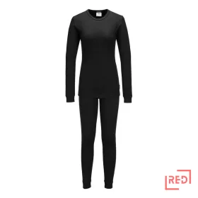 Womens Thermal Base Layer Set Portwest B128BKRL REDMARKET
