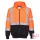 Hi-Vis kéttónusú kapucnis pulóver Portwest B315OBRS REDMARKET