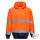 Kéttónusú kapucnis pulóver Portwest B316ONRXXXL REDMARKET