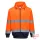 Kéttónusú zippzáras kapucnis pulóver Portwest B317ONRXXXL REDMARKET