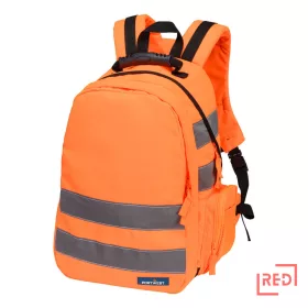 Jól láthatósági hátizsák, gyorskioldóval Portwest B904ORR REDMARKET