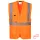 Hi-Vis Executive mellény tablet zsebbel Portwest C357ORRXL REDMARKET