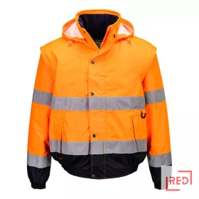 HiVis 2 az 1-ben kabát Portwest C468ORR4XL REDMARKET