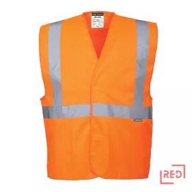 Jól láthatósági mellény Portwest C472ORRL/XL REDMARKET