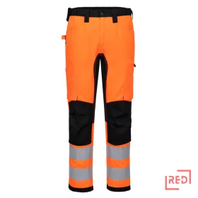WX2 ECO Hi-Vis Stretch Trade nadrág Portwest CD848OBR28 REDMARKET