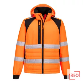 WX2 Eco Hi-Vis hibrid kabát Portwest CD863OBRL REDMARKET