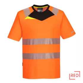 DX4 Hi-Vis póló S/S Portwest DX413OBR4XL REDMARKET